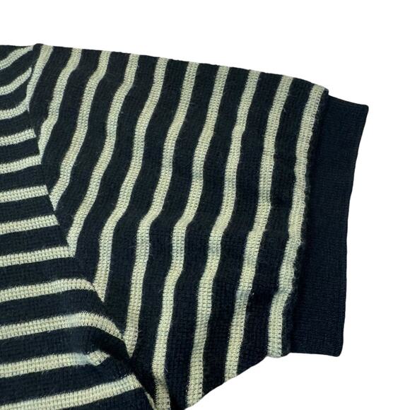 Vintage Polo Ralph Lauren Men's Large Knit Shirt Striped Exclusive of Decoration - Picture 4 of 9